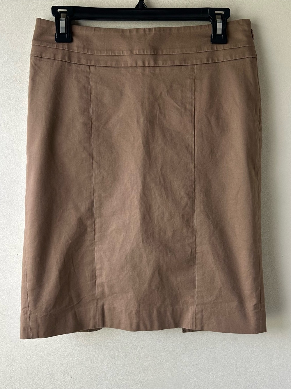 5 FOR $25 | Ann Taylor Loft Midi Pencil Skirt Dark Khaki 2